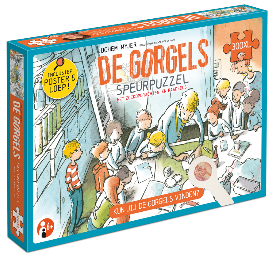 Tucker's Fun Factory Gorgels - Speurpuzzel (300 XL stukjes)