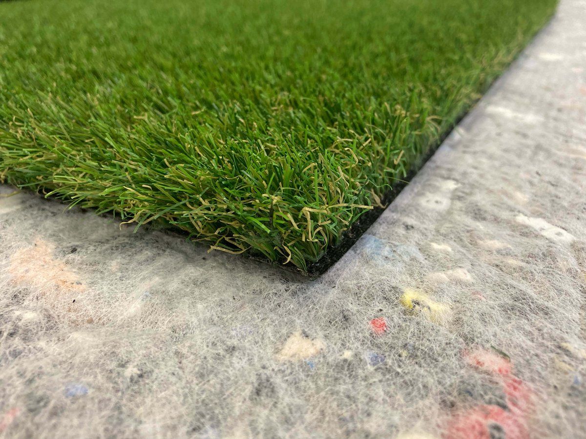 Heesters Kunstgras Kunstgras deurmat groen 70cm x 50cm