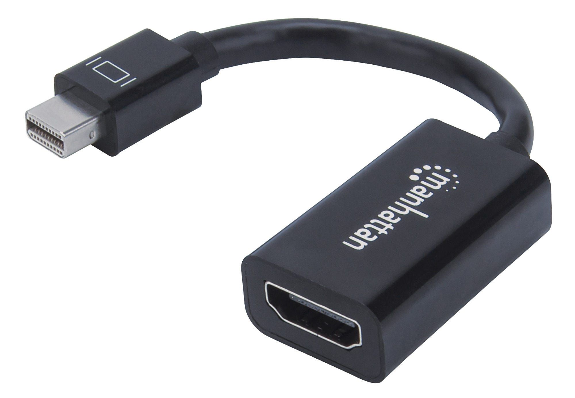MANHATTAN 151528 - Adapterkabel - 0,12 m - Zwart