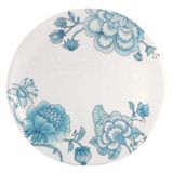 Rose&Tulipani Oniria Melamine Bord 30 cm - Blauw Bloemenmotief