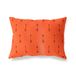 BonaMaison Oranje-Bordeaux Decoratieve Kussensloop, Kussenhoezen Bank, Decoratieve Kussenhoesjes, Kussensloop; Sofa, Slaapkamer, Kantoor, Auto 35x50 Cm - Ontworpen en vervaardigd in Turkije