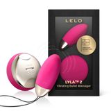 LELO LYLA 2 Bullet Seksstimulator, Clitorismasseerspeeltje met 8 Genotsinstellingen, Cerise