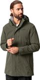 Vaude Idris Wool II Heren Parka Khaki XL