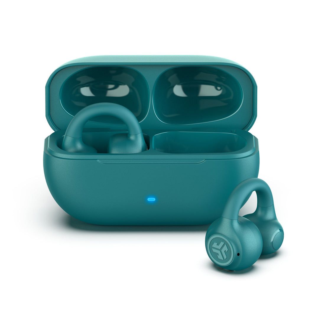 JLab Flex Sport Draadloze Oordopjes - Bluetooth - Sport - Blauwgroen