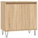VidaXL Badkamerkast 58x33x60 cm bewerkt hout sonoma eikenkleurig