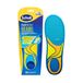 Scholl GelActiv Inlegzolen voor dagelijks gebruik voor heren, voor vrijetijdsschoenen, de hele dag comfort, met traagschuim demping en GelWave-technologie, maat 40-46,5