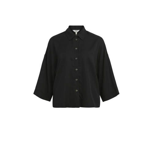 OBJECT OBJTILDA - Geweven Blouse - Zwart