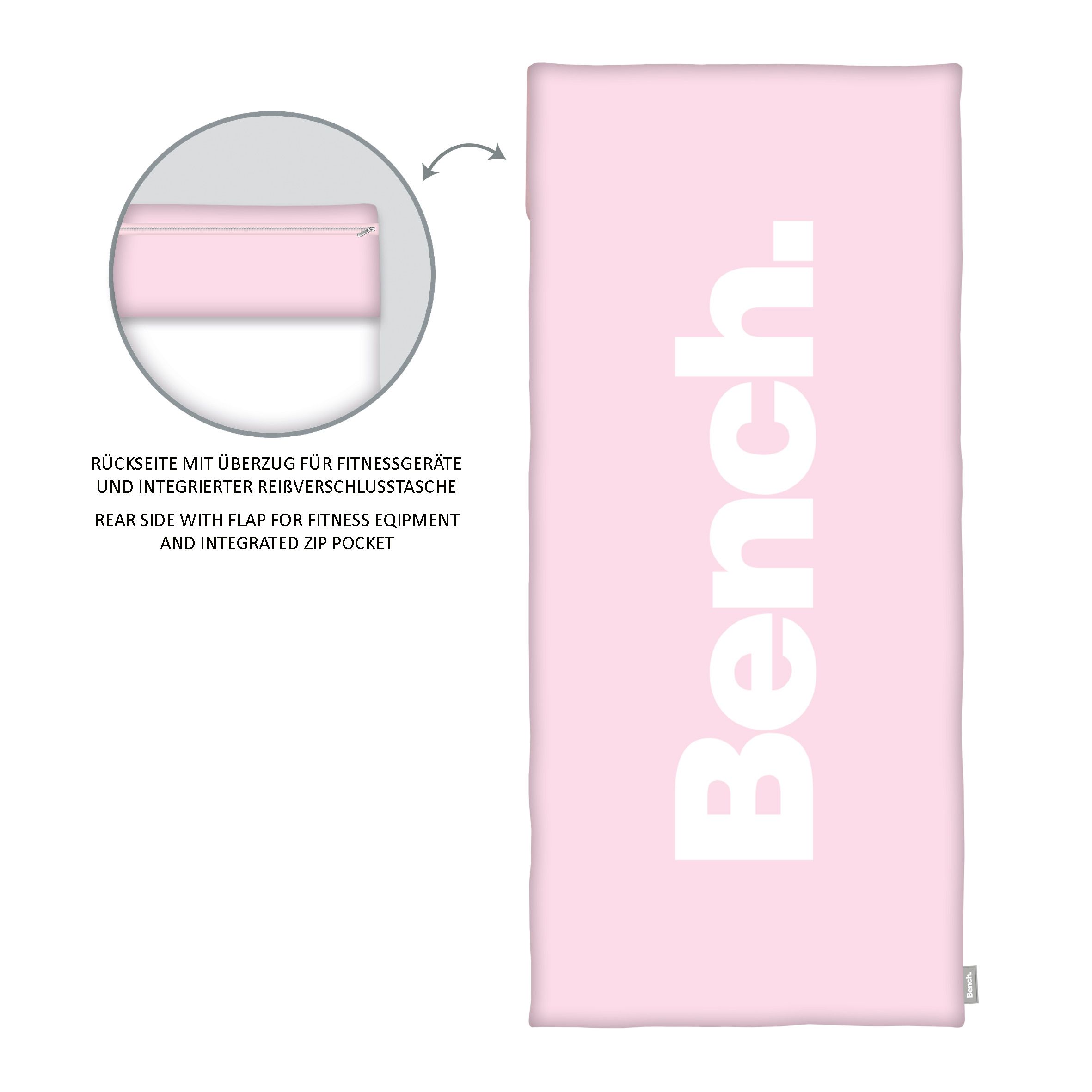 HERDING 6912602547 Badhanddoek - Roze - 1 stuk