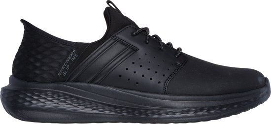 Skechers Slade - Zachary Heren Instappers - Zwart - Maat 44