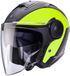 Caberg Soho Milano Mat Zwart Neon Jethelm - Helm