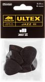 Dunlop Jim Dunlop Ultex Jazz III Plectrums - 2.00 mm - Player's Pack 6 Stuks