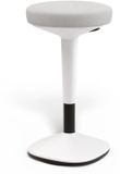 Desktronic Ergonomische Balanskruk - Wiebelkruk Hoogte 57-84cm - Zit-Sta Kruk ∅33cm - Anti-Slip Basis - Grijs