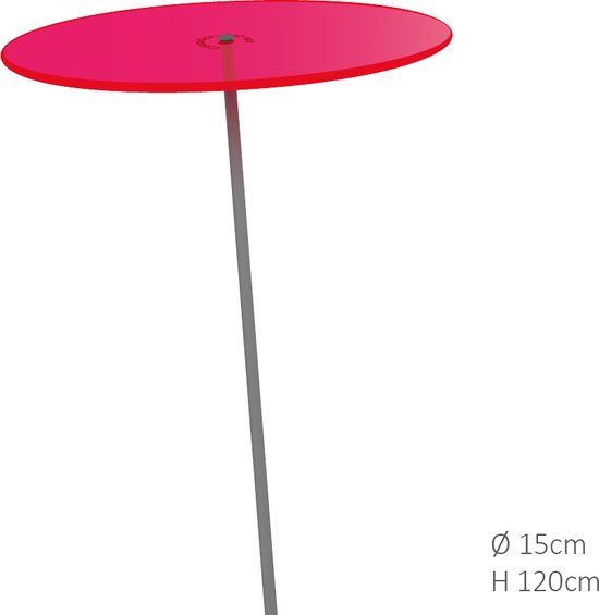 Cazador Del Sol Zonnevanger Rood-Roze medium 120x15 cm