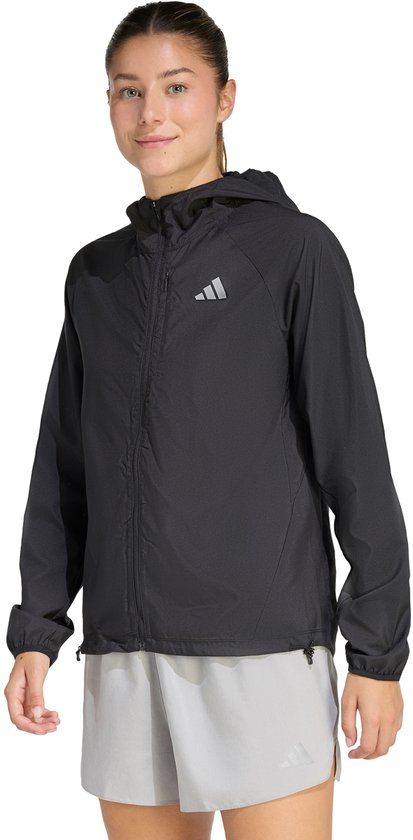 Adidas Performance Adi365 Running Essentials Jack - Dames - Zwart