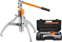 VEVOR Lagertrekker Gereedschap 15 T, Twee- En Drie-Klauw Kogellagertrekker Binnen Buiten 304,8 Mm Max. Spreiding, Parallelle Trekker Lagertrekkerset Automotive Trekgereedschap Hydraulisch