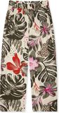 SCHIESSER Pyjamabroek crème / kaki / pink / lichtrood