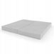 MAŁPISZON Sp. z o.o. Tapis de gymnastique pliable 100x100x10 cm - Gris