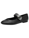Tamaris Dames 1-22187-44 ballerina's voor dames, zwart., 41 EU