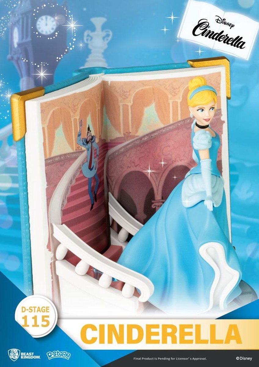 Beast Kingdom Disney Book Series D-Stage PVC Diorama Cinderella 13 cm