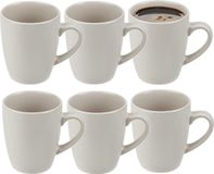 Cosy & Trendy Amalia Koffiemok / Drinkbeker - 12 stuks - Crème Wit - 360 ml - Aardewerk
