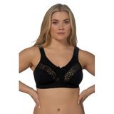 Elbrina Lingerie Elbrina Vrouwen Beha - Zwart - Maat 85E