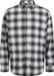 Jack & Jones Flanellen overhemd Loose Fit geruit Katoen Phantom S