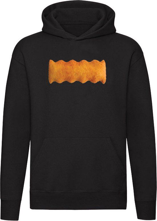 Kaassoufle Hoodie - Zwart - Unisex - 5XL