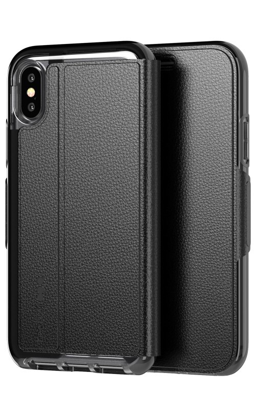 Tech21 Evo Wallet zwart / iPhone Xs