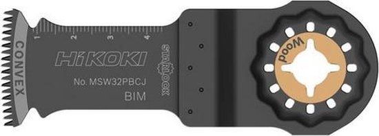 Hikoki Accessoires Hikoki 782737 MSW32PBCJ Starlock Multitool Zaagblad