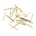 Rayher 2105600 pinnen, 18 mm, messing, doos 50 g (ca. 950 stuks)