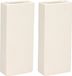 Gerimport Waterverdamper - 4x - ivoor wit - keramiek - 400 ml