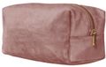 BagBase - Velvet Toiletry/Accessory Case - Rose Quartz - M (23 x 11 x 11 cm)