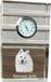 Art-Dog Spitz japonais tricolore horloge avec chien