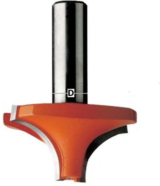 CMT HM holle radiusfrees Ø 31,7 x 15,8/47,6 mm. R=9,5 - 8019296002829