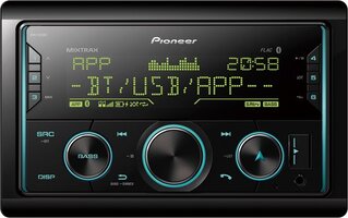 Pioneer MVH-S620BT - 2-DIN Autoradio - Bluetooth - Apple CarPlay/Android Auto - USB - Spotify