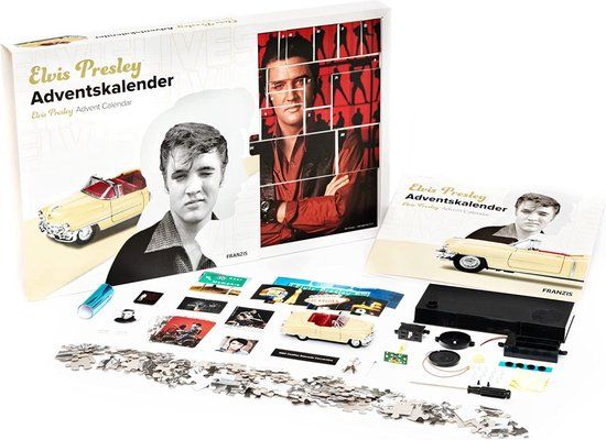 Franzis Elvis Cadillac Eldorado Adventskalender Plastic Modelbouwpakket