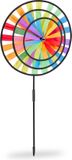 Relaxdays windmolen tuinsteker - voor kinderen - 73,5 cm - windspinner