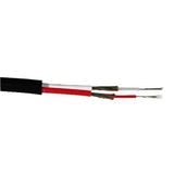 Hama S-VHS-kabel, 2-aderig, 25 m ring, matzwart