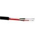 Hama S-VHS-kabel, 2-aderig, 25 m ring, matzwart