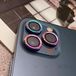 Sinye Metalen ring voor iPhone 11/12 Pro MAX - 360 graden bescherming - gehard glas