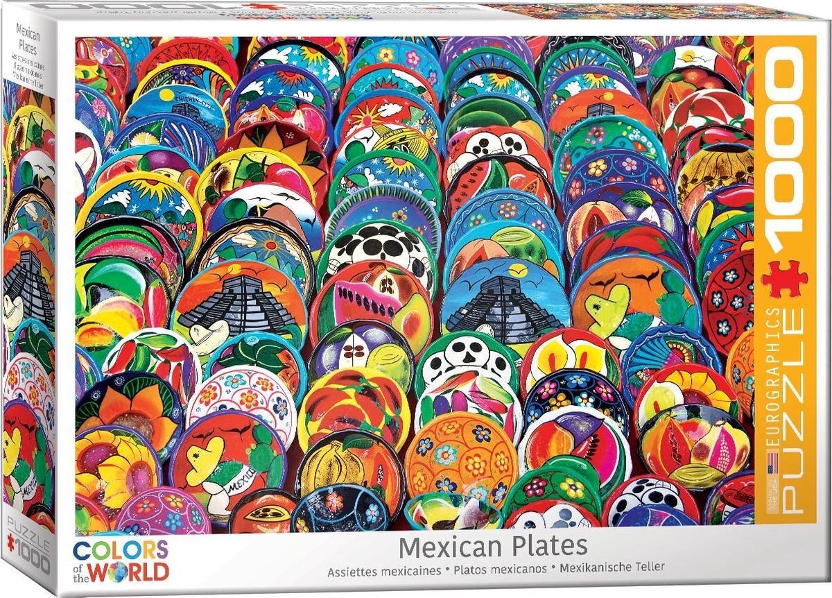Eurographics Puzzel Mexicaanse keramische plaat