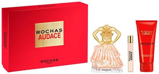 Rochas Audace Gift Set - Parfumset voor Dames - 3 Onderdelen - 100 ml