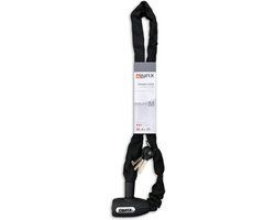 Lynx Kettingslot Cityline M - 110 cm - Zwart - Incl. 3 Sleutels