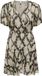 ONLY ONLELENA LIFE S/S SHORT WRAP DRESS PTM Dames Jurk - Maat M