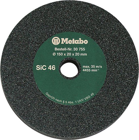 Metabo accessoires Metabo Reserve slijpsteen Ø 250x40x51 mm 80 J SIC