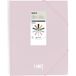 Grafoplas Maxiplas Like Kunststof hoezen, A4, roze, 20 transparante hoezen, spiraal-pvc