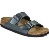 Birkenstock Arizona Metallic Black Vrouwen Sandalen