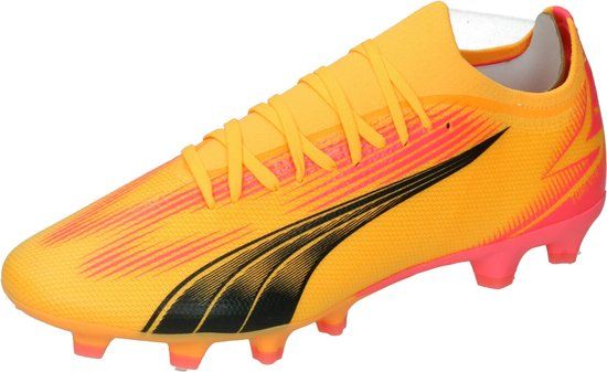 Puma Ultra Match FG/AG Voetbalschoenen - Oranje - Maat 45 - Heren