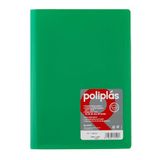 Grafoplas Ordner avec pochettes en plastique, 30 pochettes transparentes, DIN A4, vert