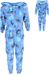 4KidsOnly Cookie Company Lilo & Stitch Coral-Fleece Onesie - Maat 98/104 - Blauw